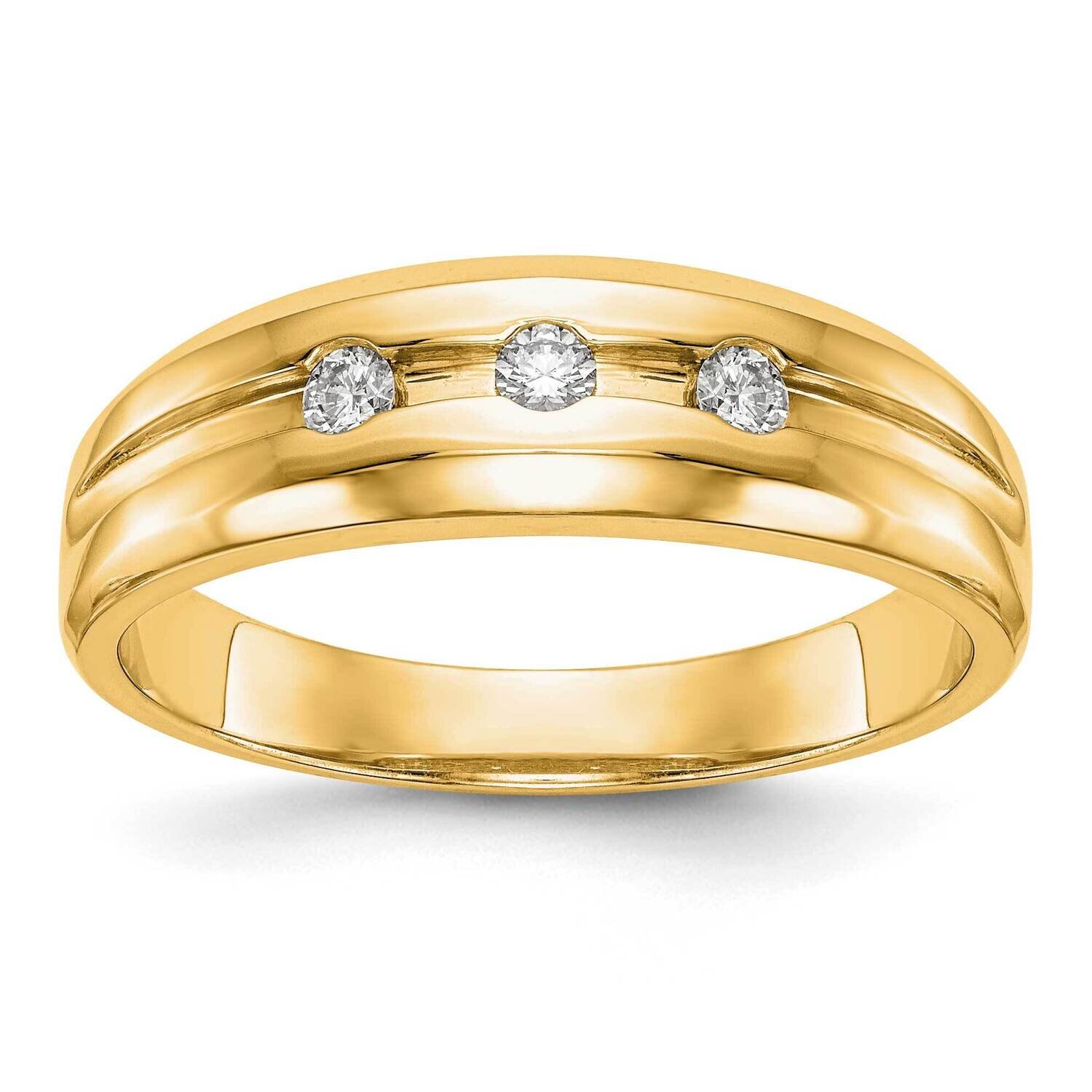 Diamond Men&#39;s Band 14k Yellow Gold RM3477B-015-YAA, MPN: RM3477B-015-YAA, 196904148211
