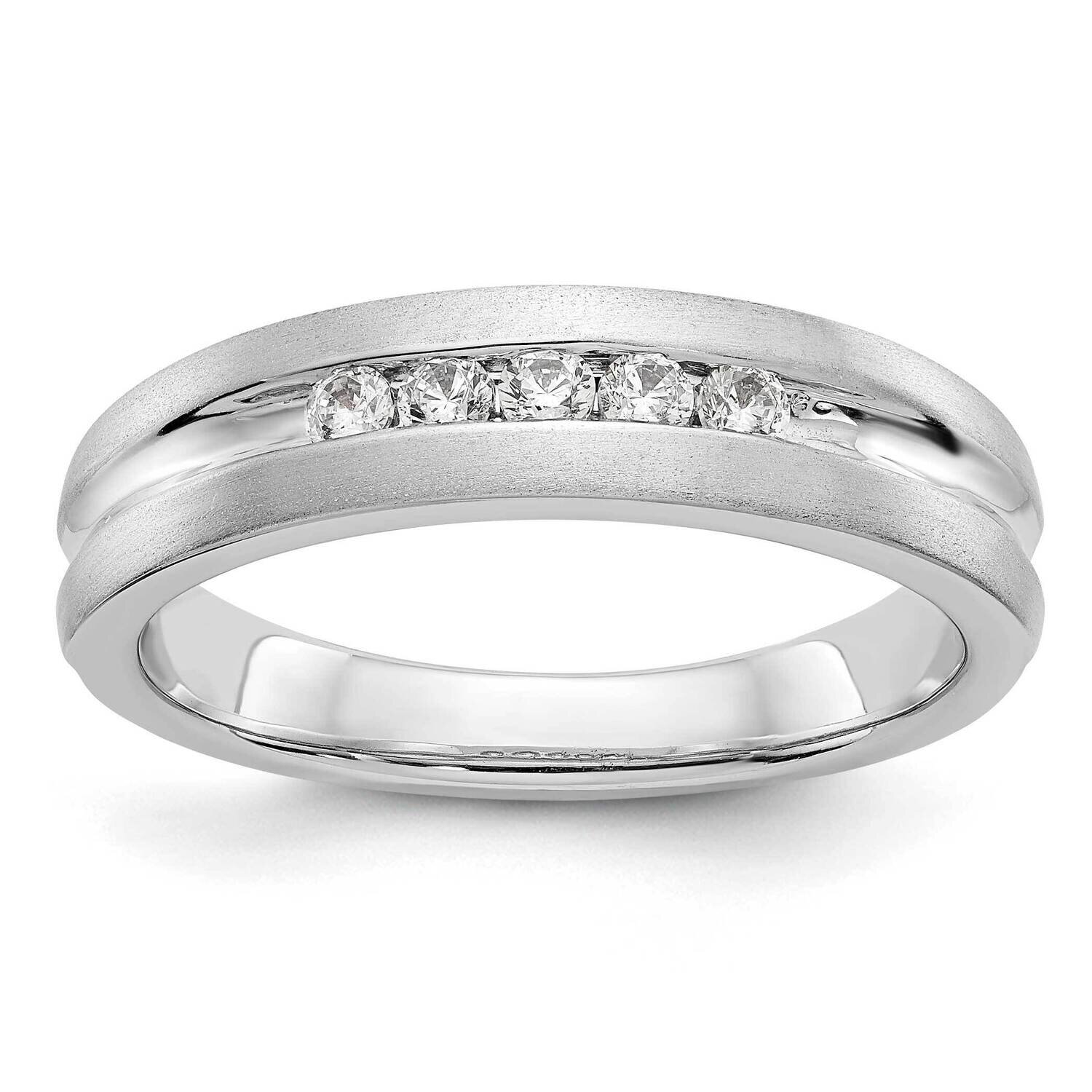 Diamond Men&#39;s Band 14k White Gold RM3480B-025-WAA, MPN: RM3480B-025-WAA, 196904148617