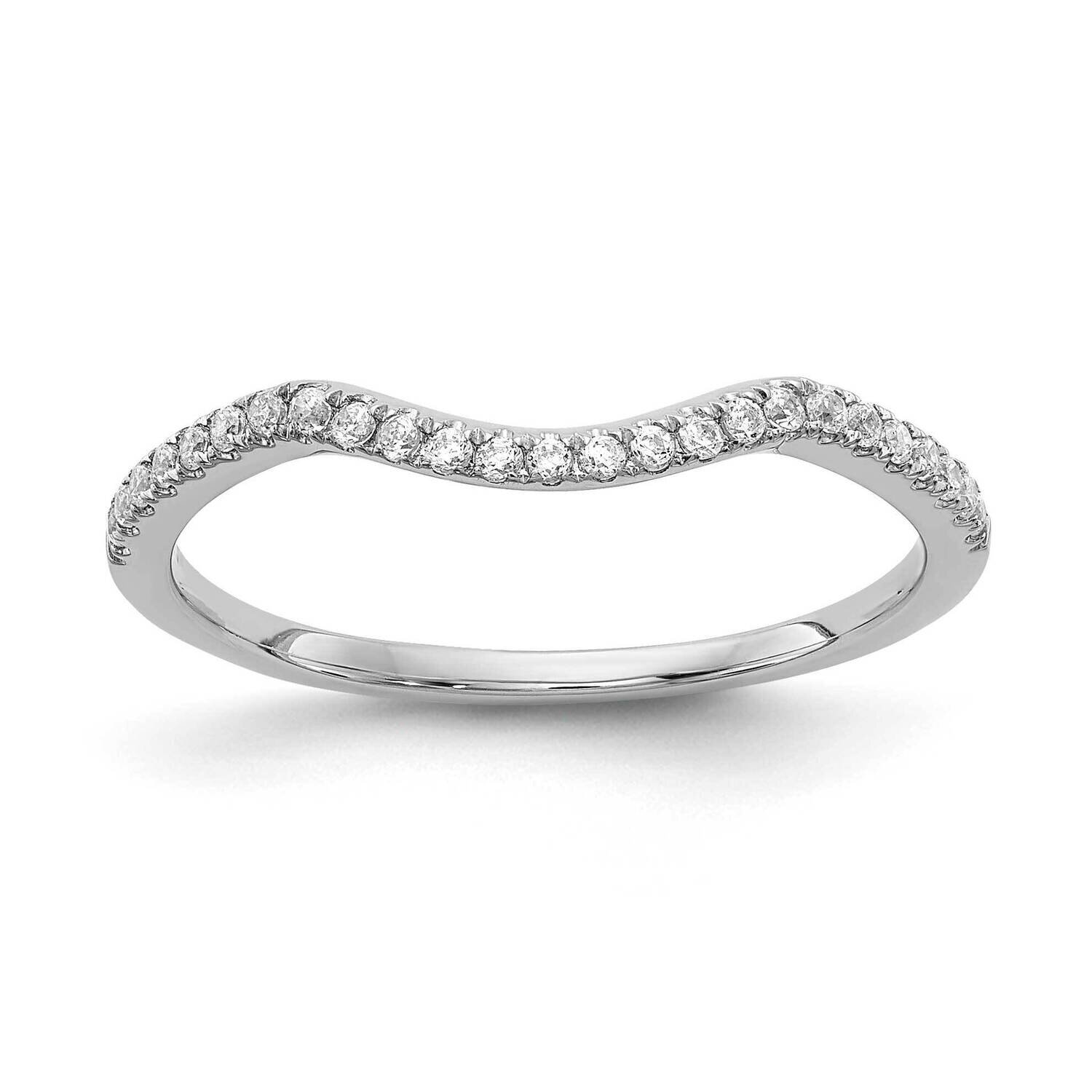 Diamond Wedding Band 14k White Gold RM5723B-016-WAA, MPN: RM5723B-016-WAA,