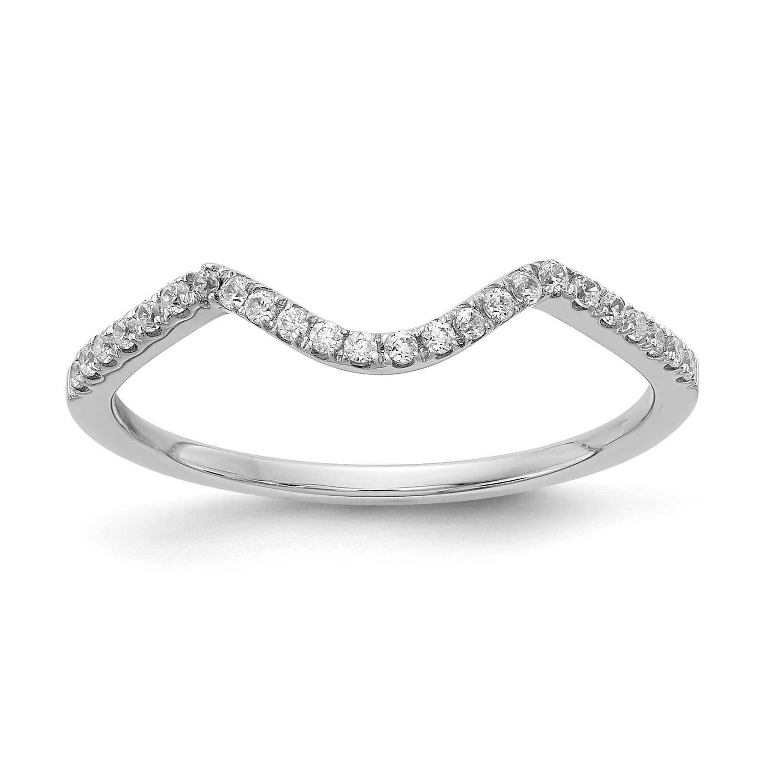 Diamond Wedding Band 14k White Gold RM5742B-016-WAA, MPN: RM5742B-016-WAA, 883957805498