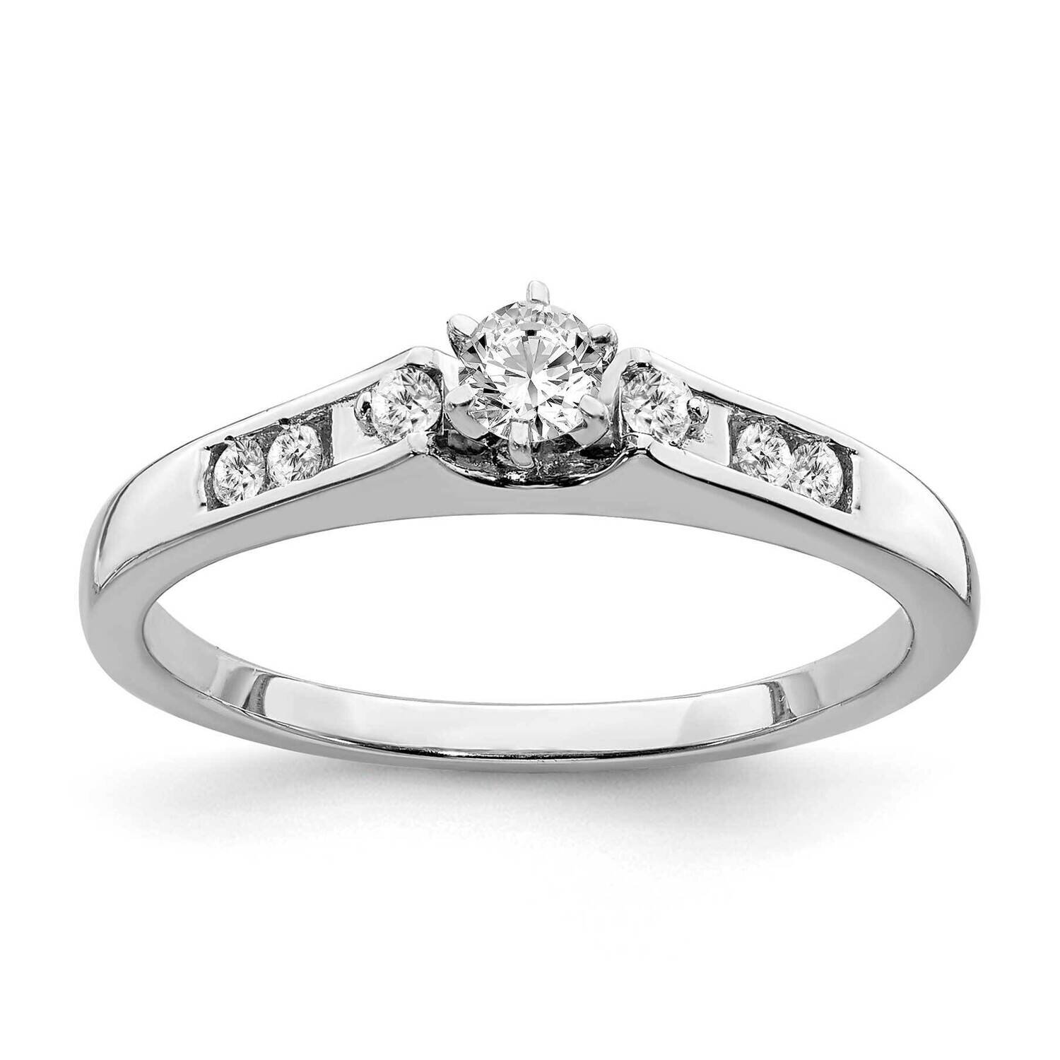 Diamond Engagement Ring 10k White Gold RM6380E-022-0WAA, MPN: RM6380E-022-0WAA, 191101563911