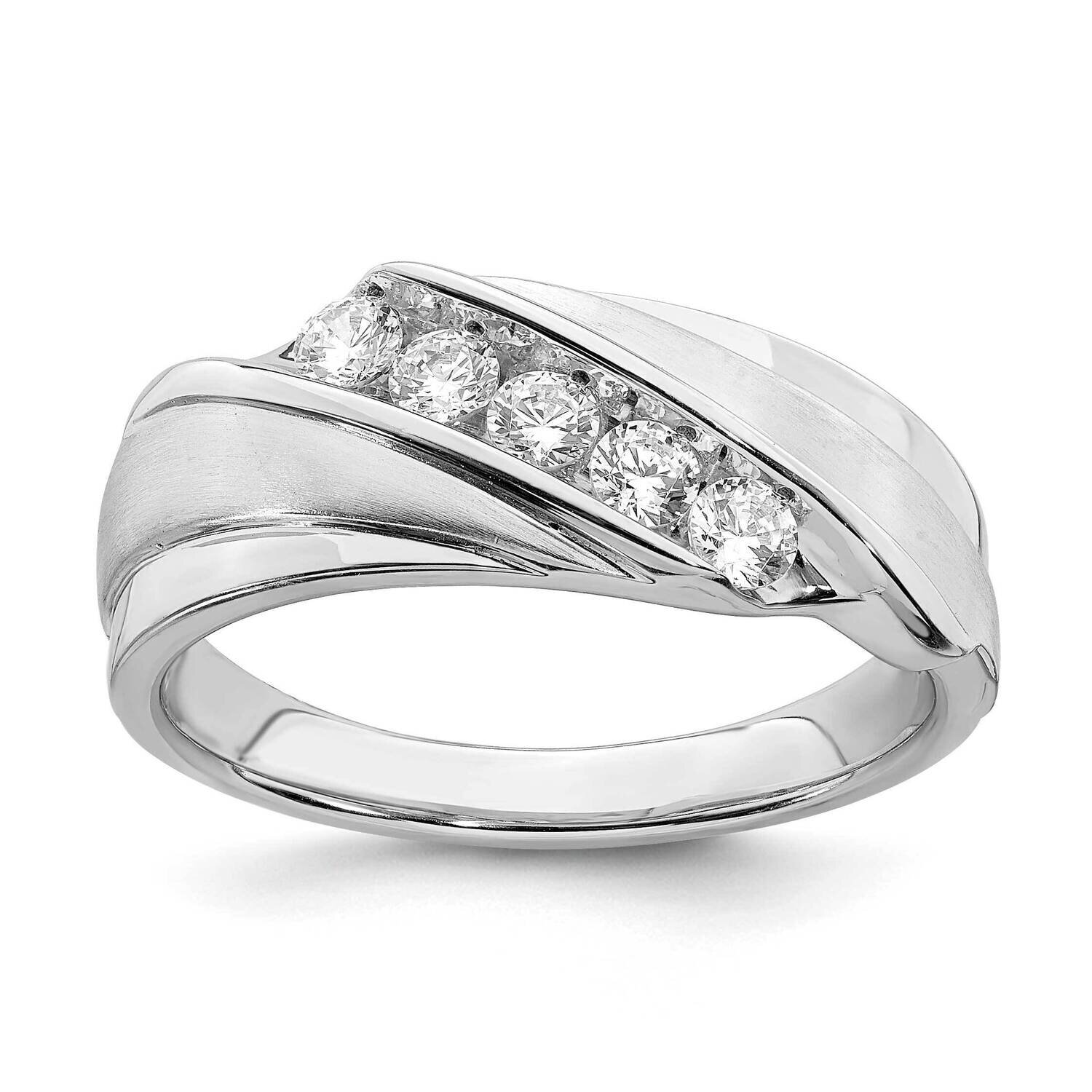 Men&#39;s Diamond Bridal Band 14k White Gold RM6406B-050-WAA, MPN: RM6406B-050-WAA, 196904148426