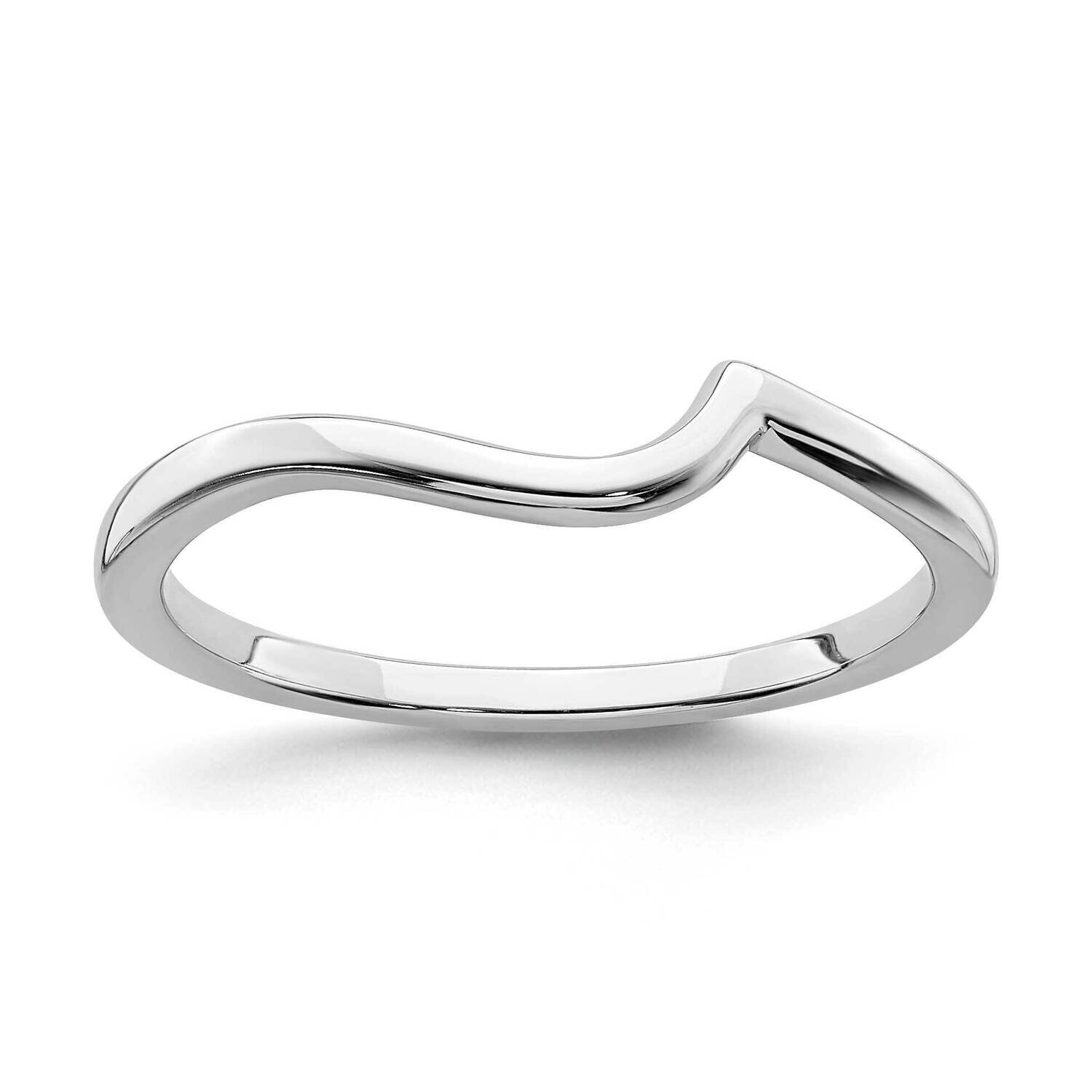 Contoured Band 14k White Gold RM6424B-W, MPN: RM6424B-W,