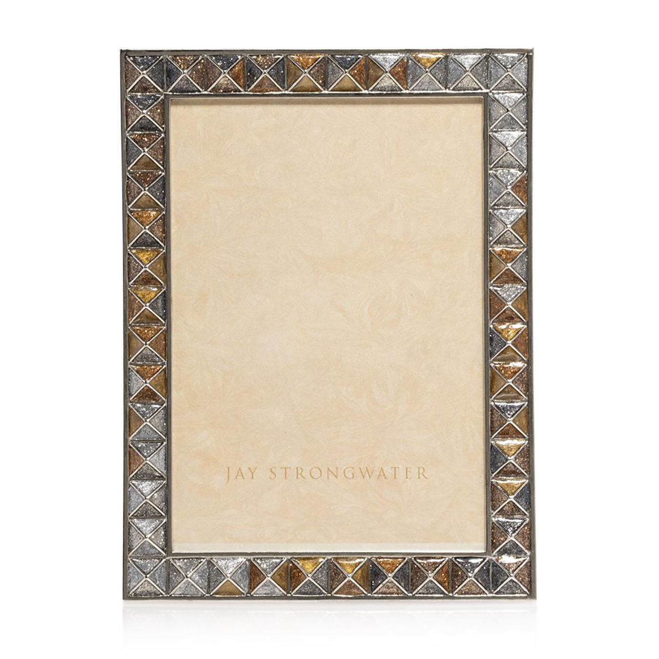 Jay Strongwater Pyramid 5 X 7 Inch Picture Frame SPF5877-634