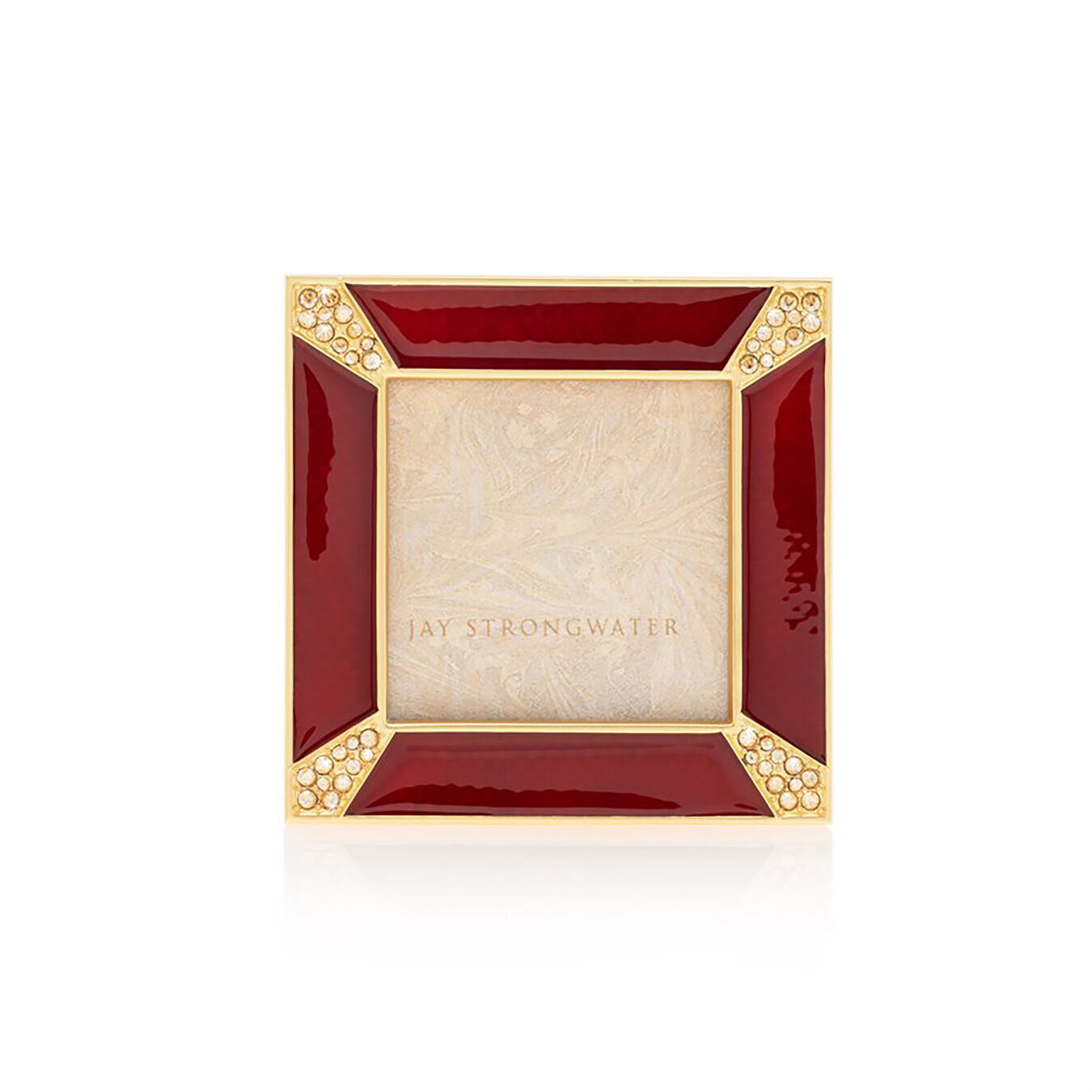 Jay Strongwater Leland Pave Corner 2 Inch Picture Frame SPF5130-224, MPN: SPF5130-224, 848510023542