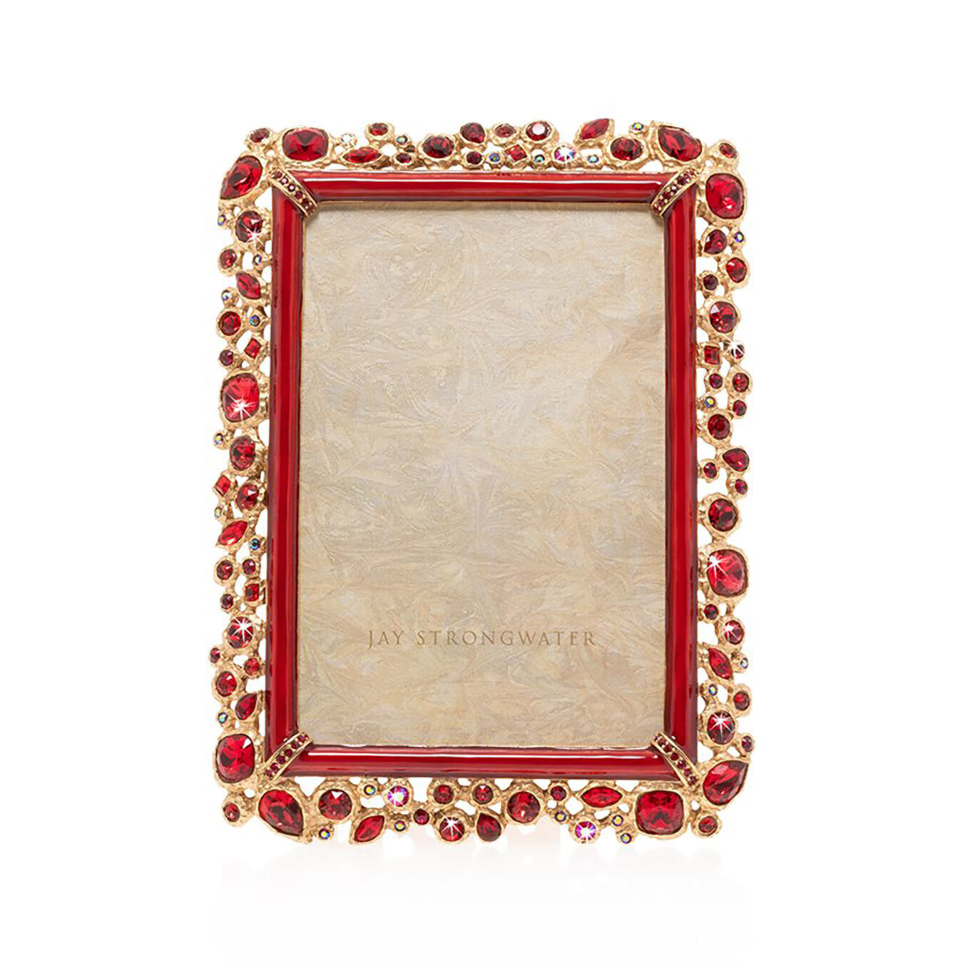 Jay Strongwater Emery Bejeweled 4 X 6 Inch Picture Frame SPF5813-224