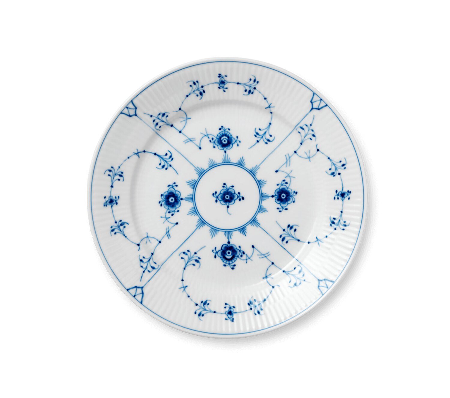 Royal Copenhagen Blue Fluted Plain Salad Plate 8.75 Inch 1017200, MPN: 1017200, 5705140156925
