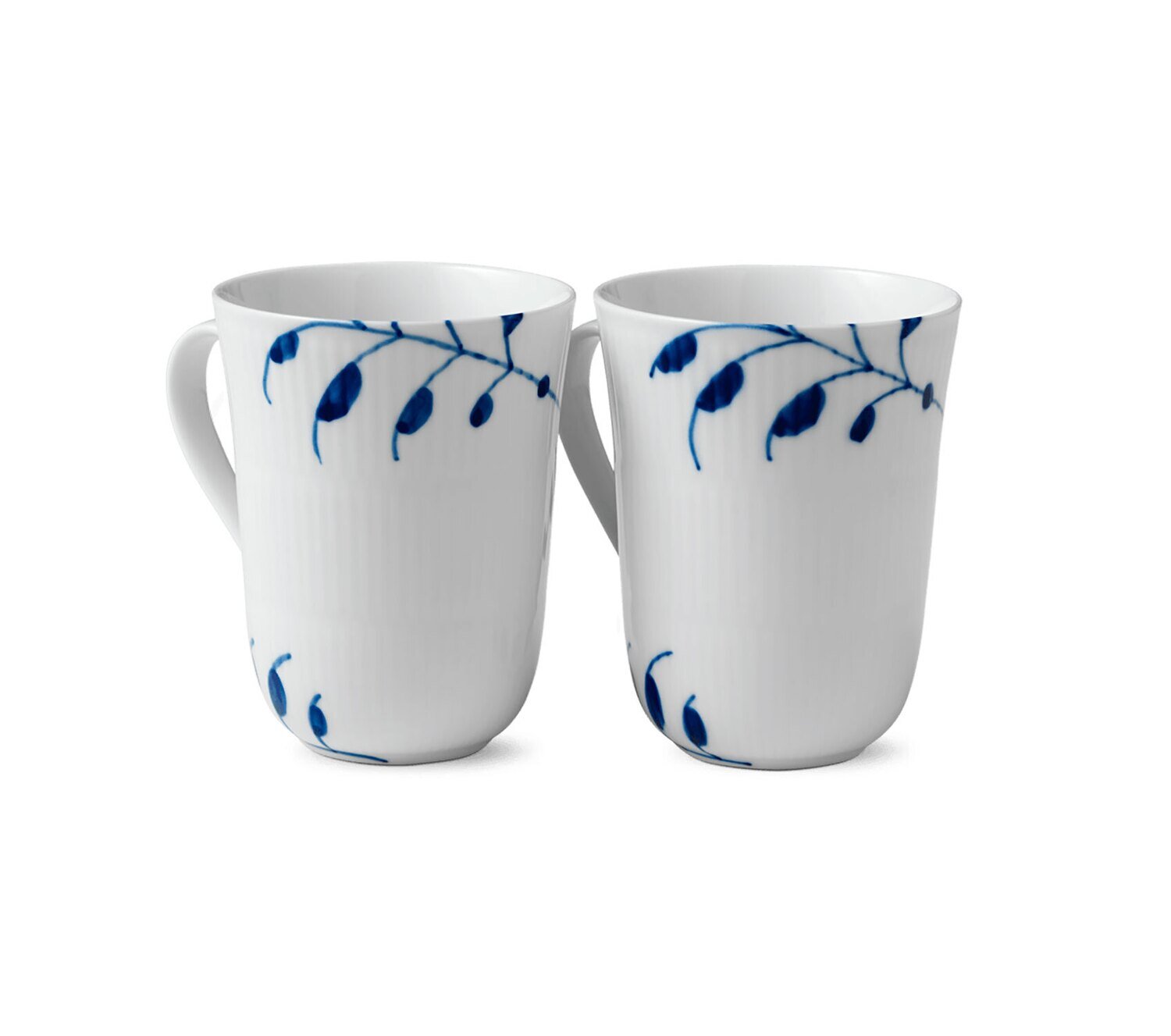 Royal Copenhagen Blue Fluted Mega Mug 11 Oz Set of 2 1017333, MPN: 1017333, 5705140699798