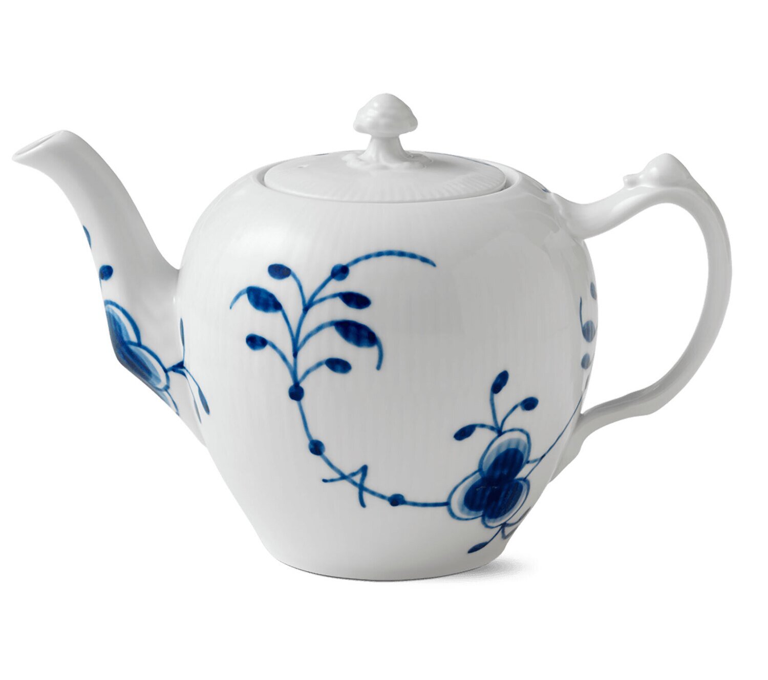 Royal Copenhagen Blue Fluted Mega Tea Pot 1Qt 1017340