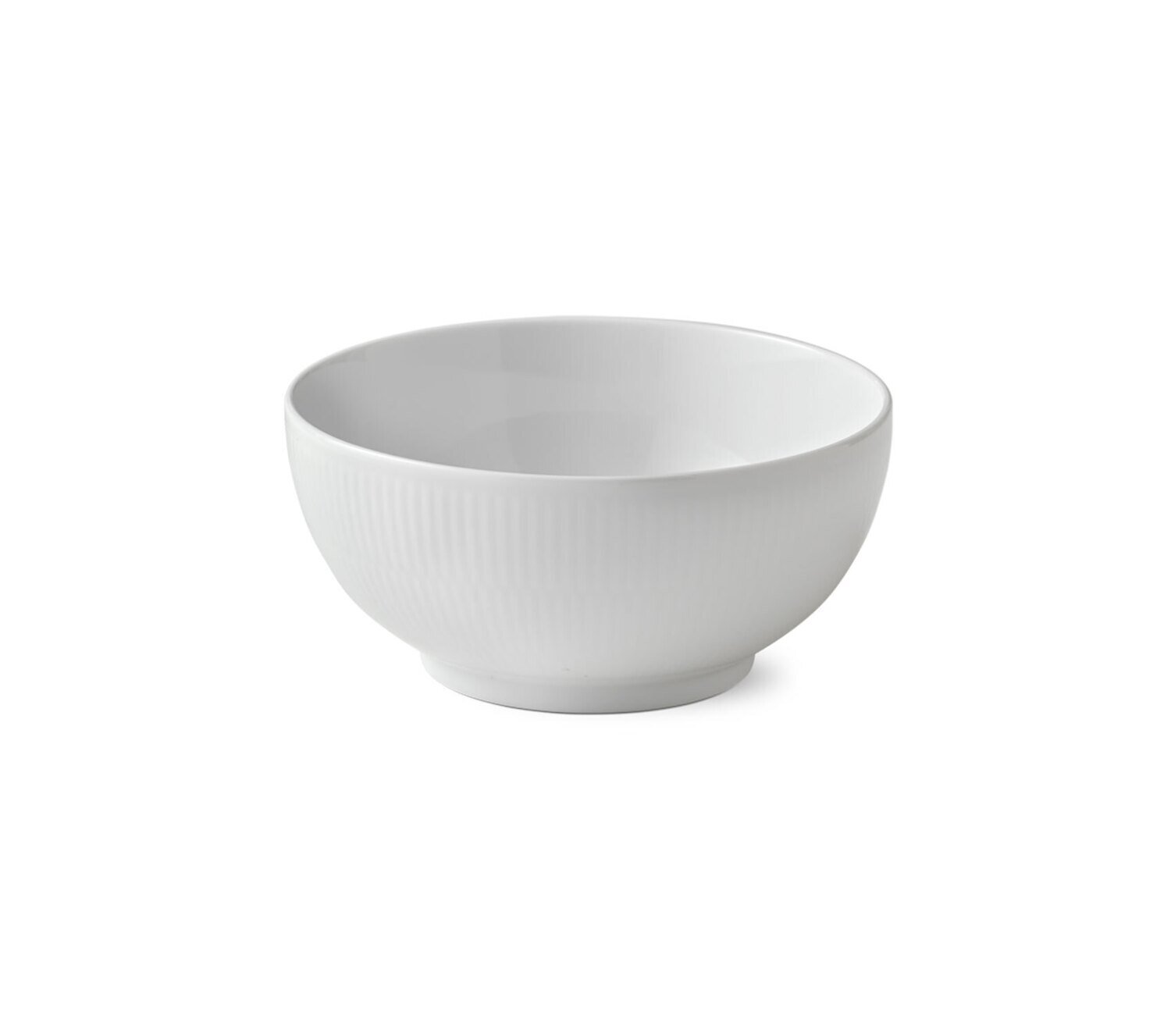 Royal Copenhagen White Fluted Bowl 1 Qt 1017395