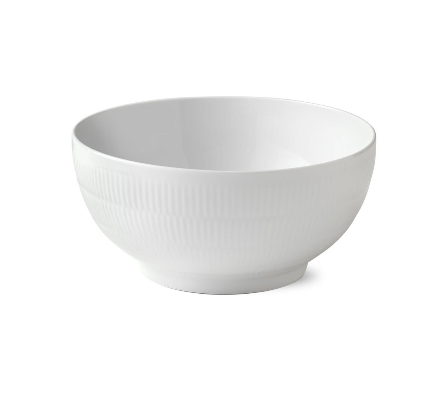 Royal Copenhagen White Fluted Bowl 3.25 Qt 1017399