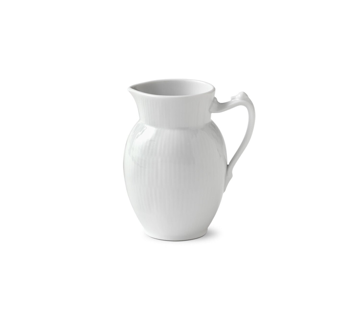 Royal Copenhagen White Fluted Creamer 13 Oz 1017392, MPN: 1017392, 5705140705574