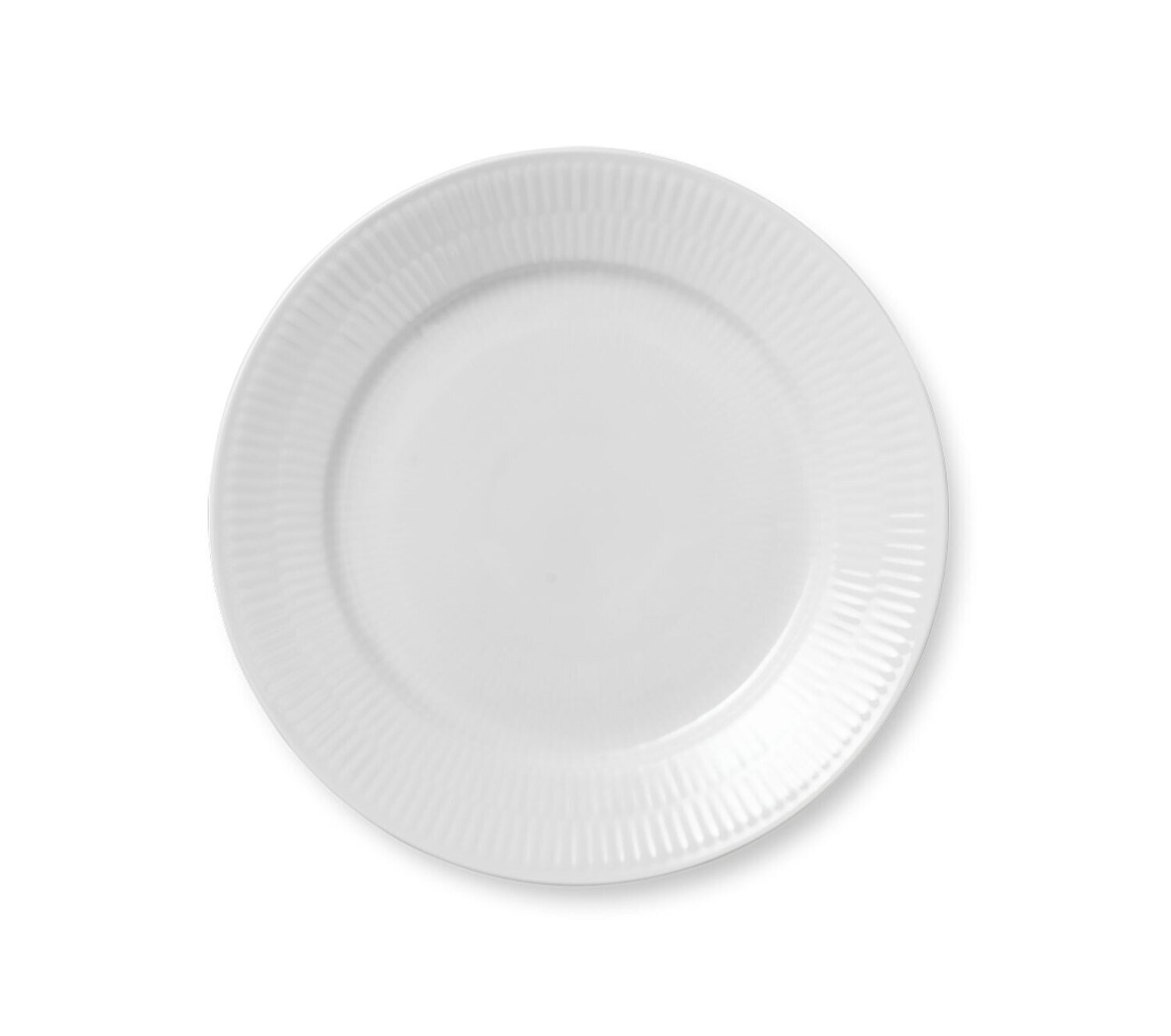 Royal Copenhagen White Fluted Salad Plate 8.75 Inch 1017403