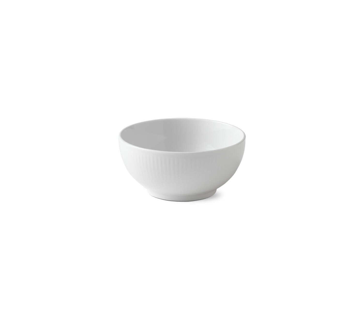 Royal Copenhagen White Fluted Bowl 1 Pint 1016934
