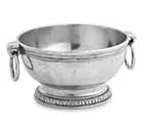 Arte Italica Peltro Small Bowl with Ring Handles PEL6759