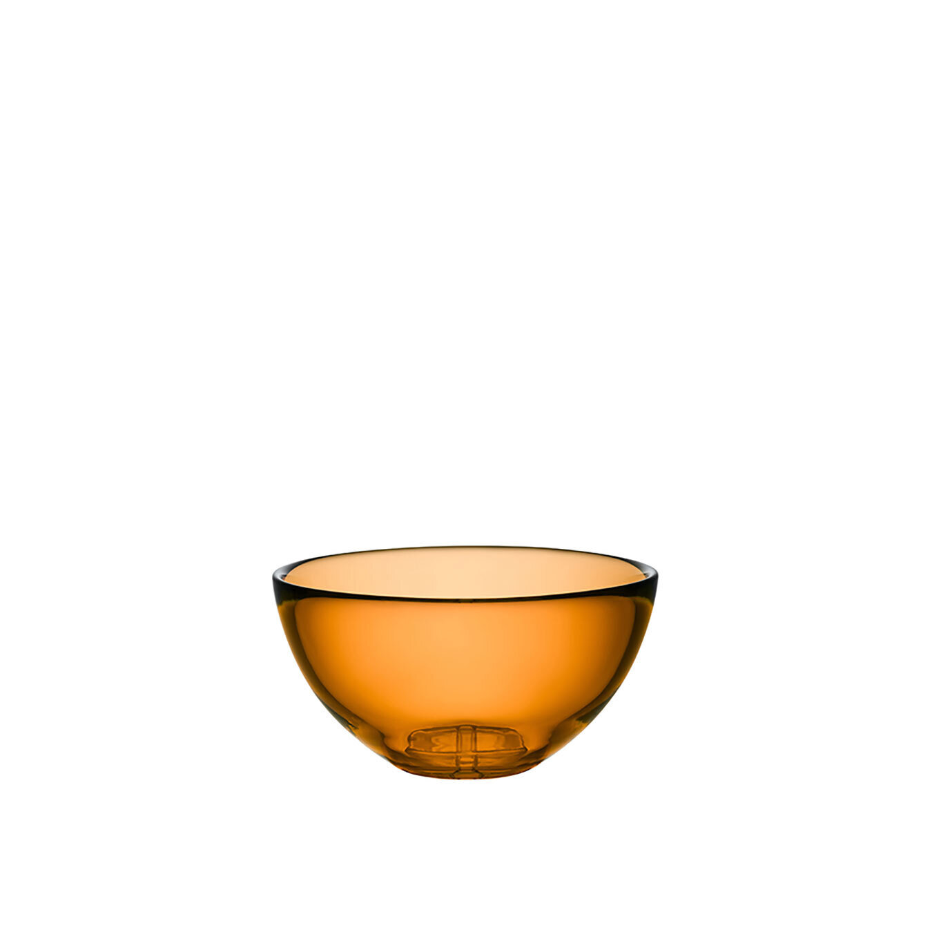 Kosta Boda Bruk Serving Bowl Small Amber 7051803
