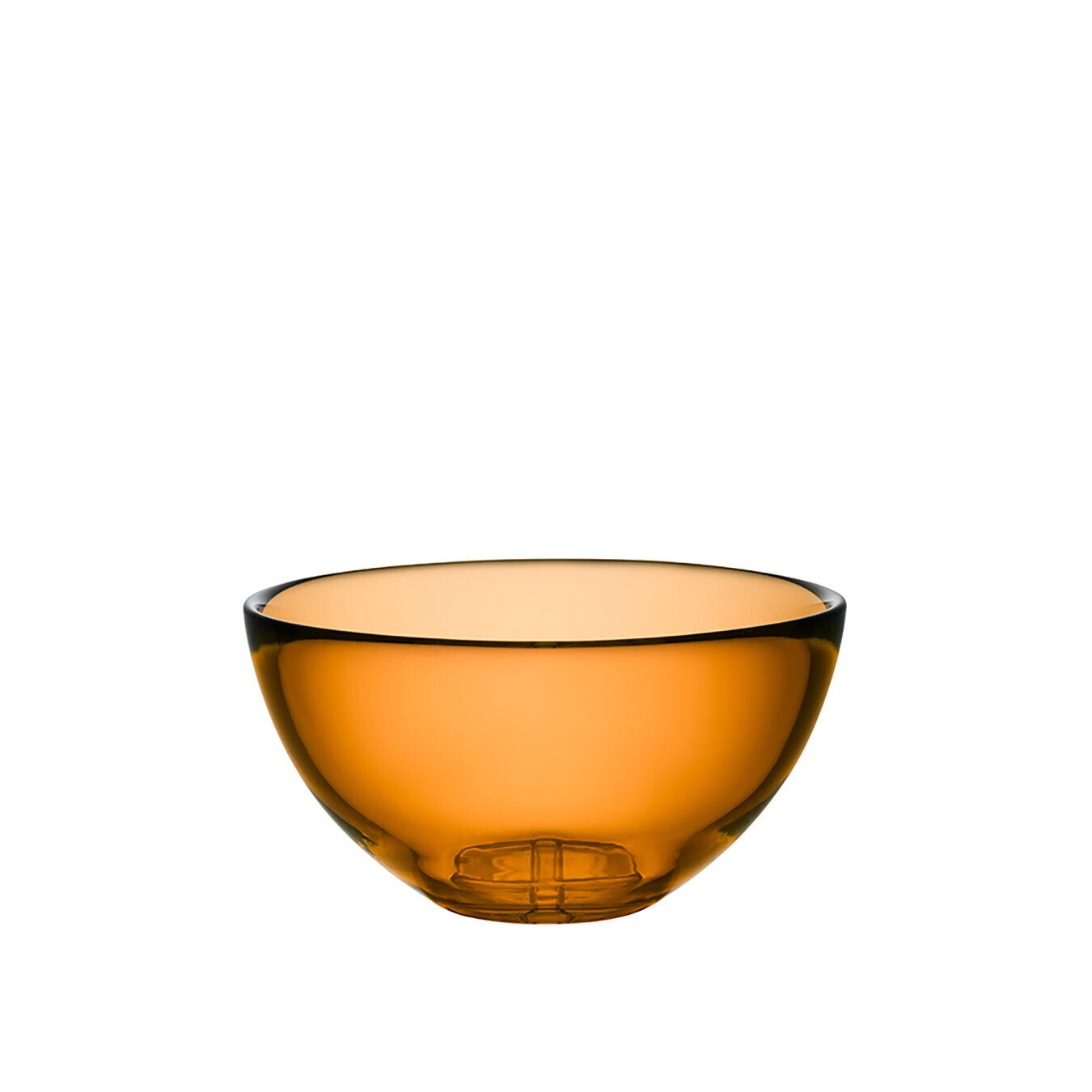 Kosta Boda Bruk Serving Bowl Medium Amber 7051807