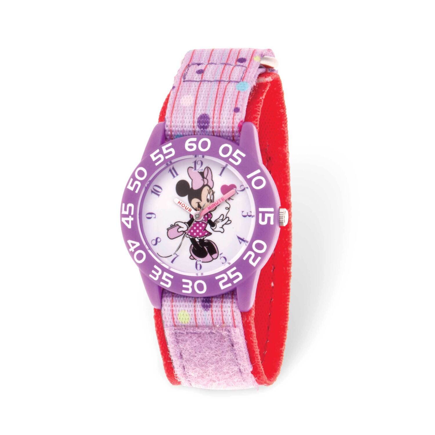 Disney Minnie Mouse Time Teacher Polka Dot Band Kids Watch XWA6191, MPN: XWA6191, 842885111224