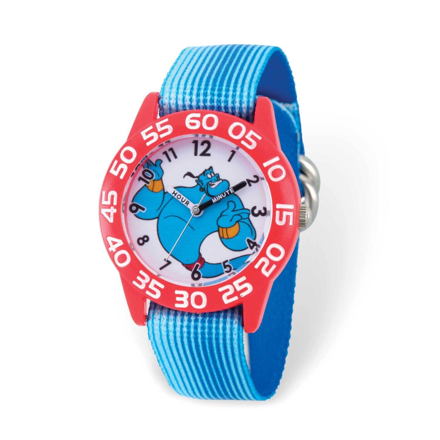 Disney Aladdin Genie Time Teacher Blue Stretch Band Kids Watch XWA6202, MPN: XWA6202, 842885108712