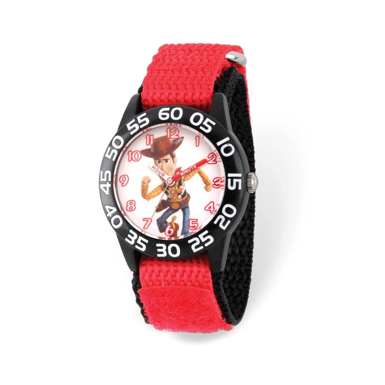 Disney Toy Story Woody Time Teacher Red Band Kids Watch XWA6215, MPN: XWA6215, 842885110814