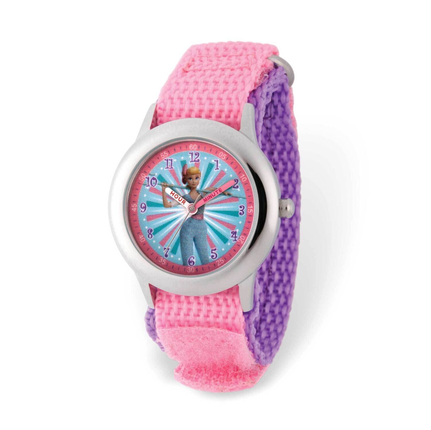 Disney Toy Story Bo Peep Time Teacher Pink Band Kids Watch XWA6219, MPN: XWA6219, 842885110920