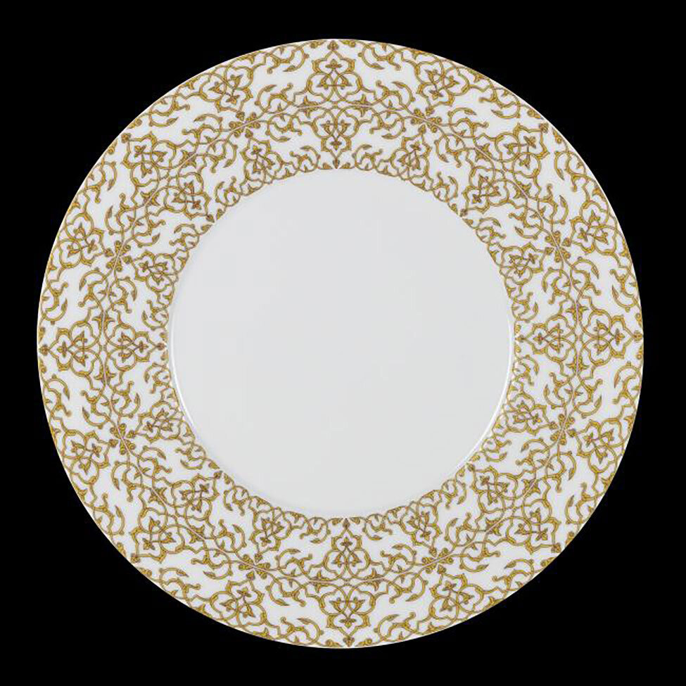J. Seignolles Alhambra Gold Dinner Plate 11 Inch JS17234, MPN: JS17234,