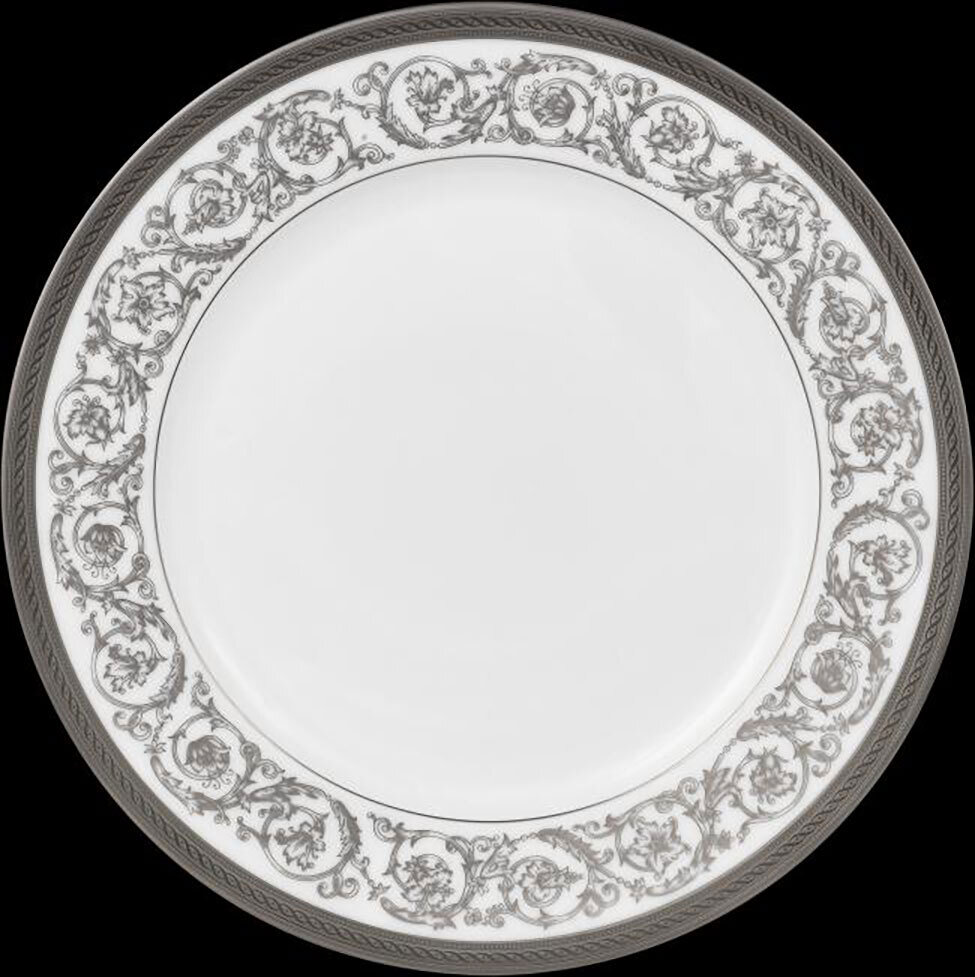 J. Seignolles Ambassade Platinum Dinner Plate 11 Inch JS17434, MPN: JS17434,