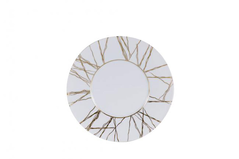 J. Seignolles Fil D&#39;Or  Dessert Plate 8.25 Inch JS171229, MPN: JS171229,