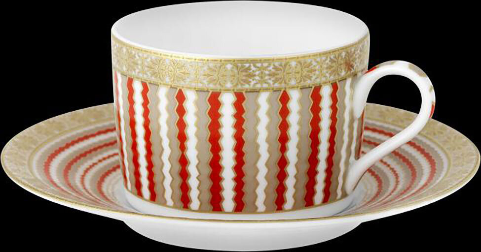 J. Seignolles Sangallo Tea Cup and Saucer JS171722, MPN: JS171722,