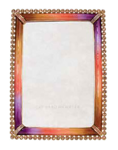 Jay Strongwater Lorraine Stone Edge 4 x 6 Inch Picture Frame SPF5510-255