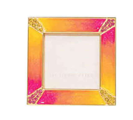 Jay Strongwater Leland Pave Corner 2 Inch Picture Frame SPF5130-216