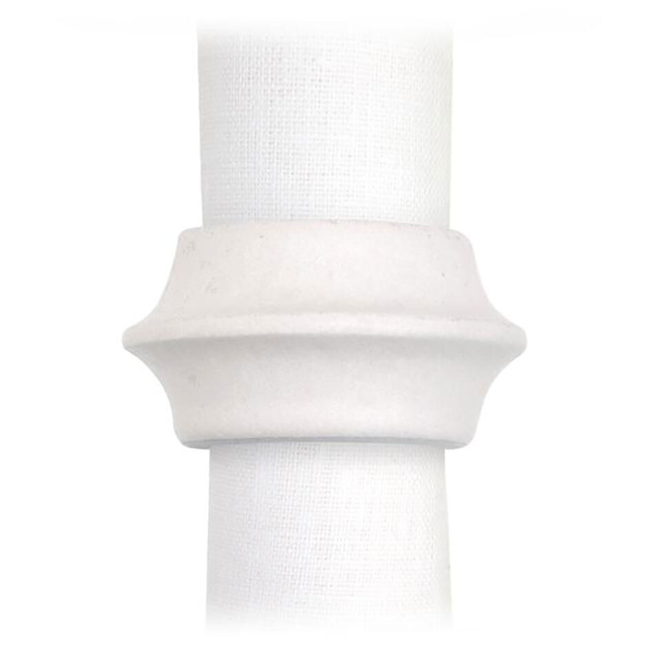 L&#39;Objet Terra Cuff Napkin Rings Set of 4 Stone NJ6100, MPN: NJ6100,