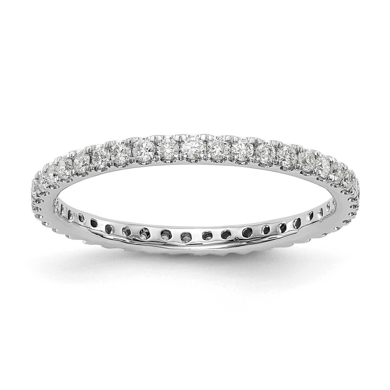 SI1/SI2 G H I Eternity Band 14k White Gold Lab Grown Diamond ET0005-050-4WLG, MPN: ET0005-050-4WLG,…