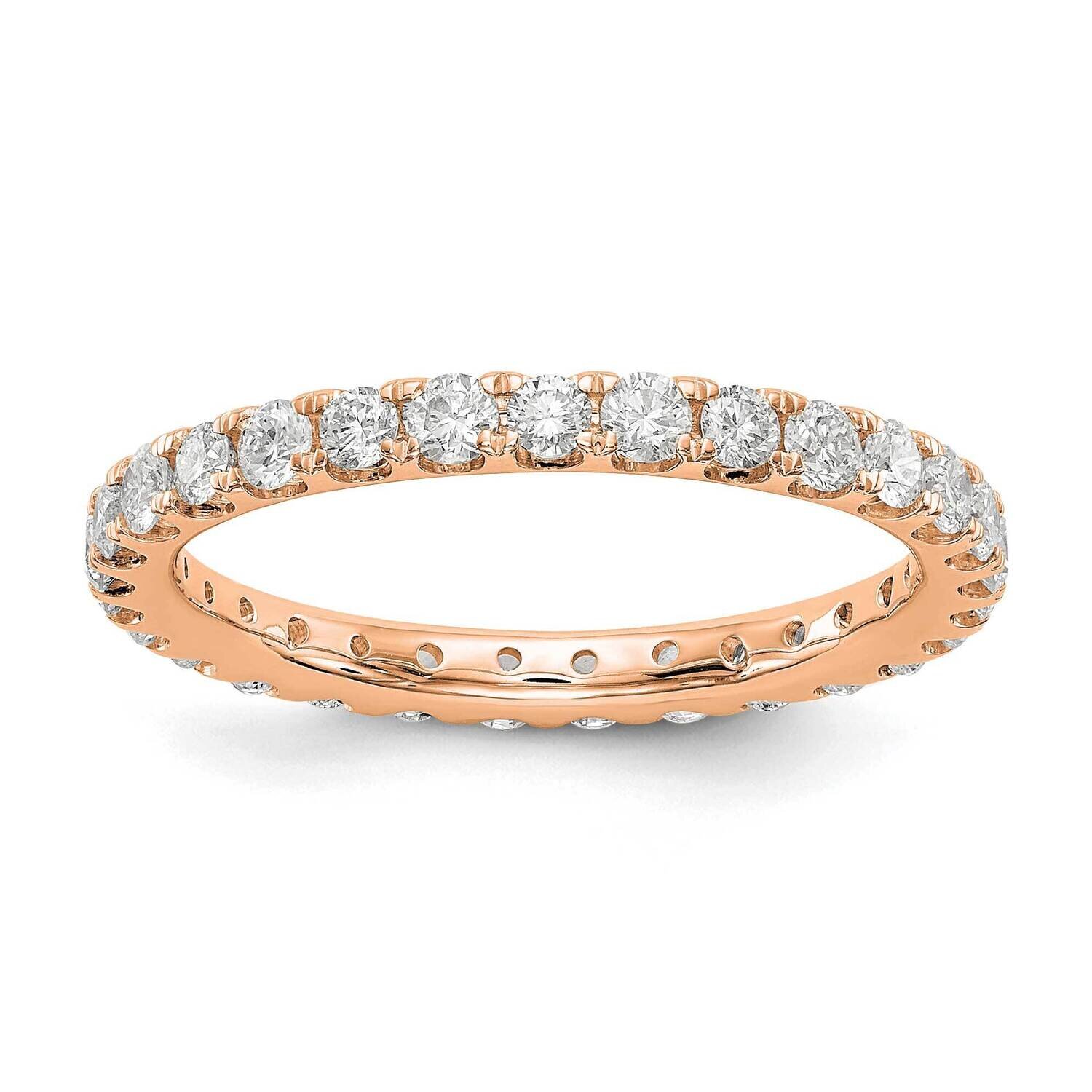 SI1/SI2 G H I Eternity Band 14k Rose Gold Lab Grown Diamond ET0005-100-45RLG, MPN: ET0005-100-45RLG…