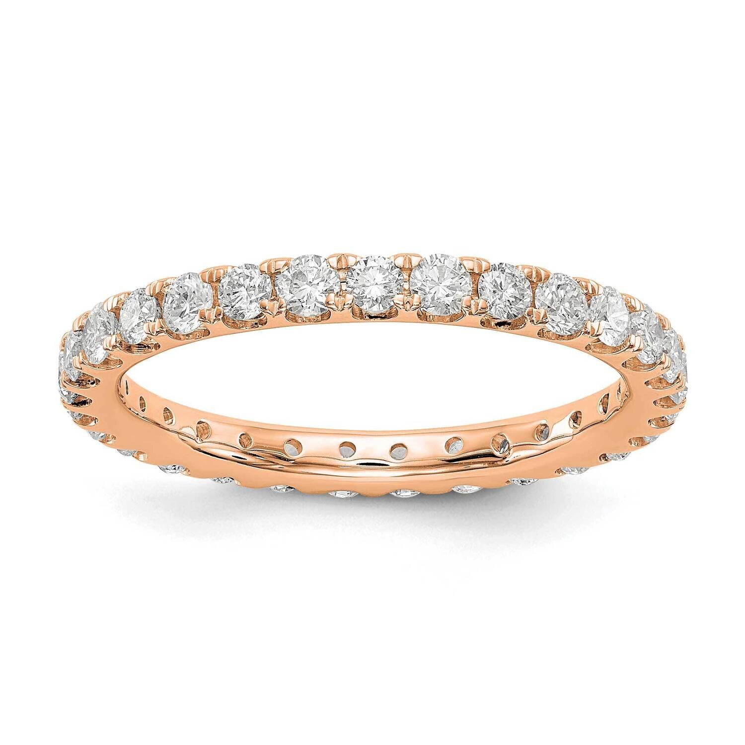 SI1/SI2 G H I Eternity Band 14k Rose Gold Lab Grown Diamond ET0005-100-6RLG, MPN: ET0005-100-6RLG, …