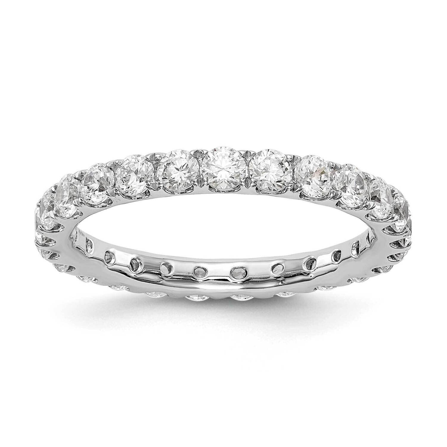 SI1/SI2 G H I Eternity Band 14k White Gold Lab Grown Diamond ET0005-150-85WLG, MPN: ET0005-150-85WL…