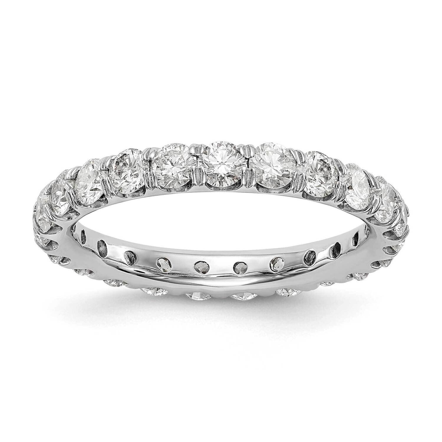 SI1/SI2 G H I Eternity Band 14k White Gold Lab Grown Diamond ET0005-200-85WLG, MPN: ET0005-200-85WL…