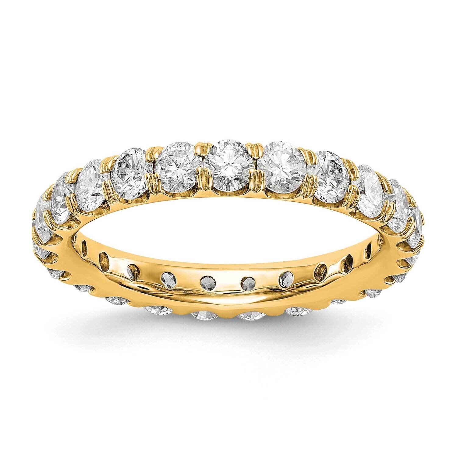 SI1/SI2 G H I Eternity Band 14k Yellow Gold Lab Grown Diamond ET0005-300-9YLG, MPN: ET0005-300-9YLG…