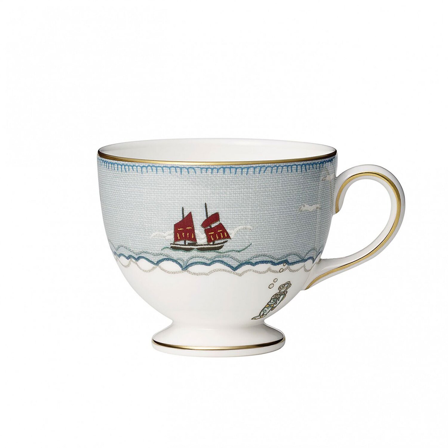 Wedgwood Sailors Farewell Teacup & Saucer Set 1050199
