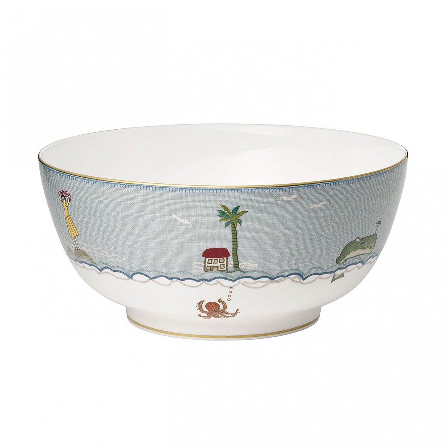 Wedgwood Sailors Farewell Serving Bowl 10.2 Inch 1050207