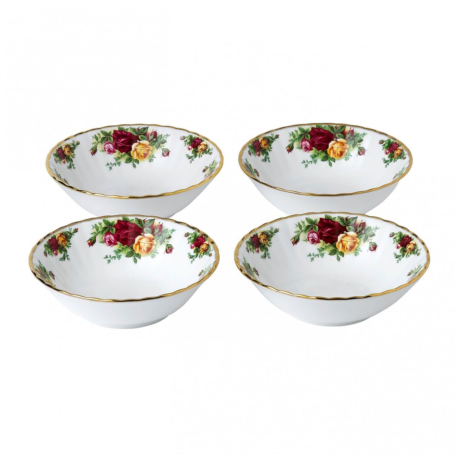 Royal Albert Old Country Roses Bowl 6.2 Inch Set of 4 1051424