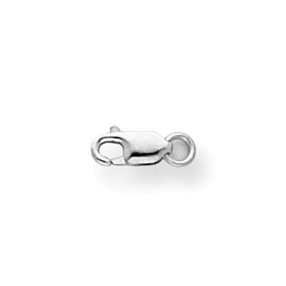 Standard Weight Lobster with Jump Ring Clasp 10k White Gold 1W1615, MPN: 1W1615,