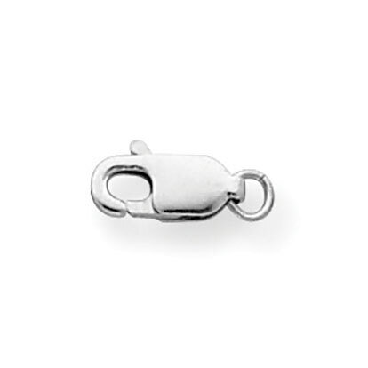 Lightweight Lobster with Jump Ring Clasp 10k White Gold 1W1629, MPN: 1W1629,