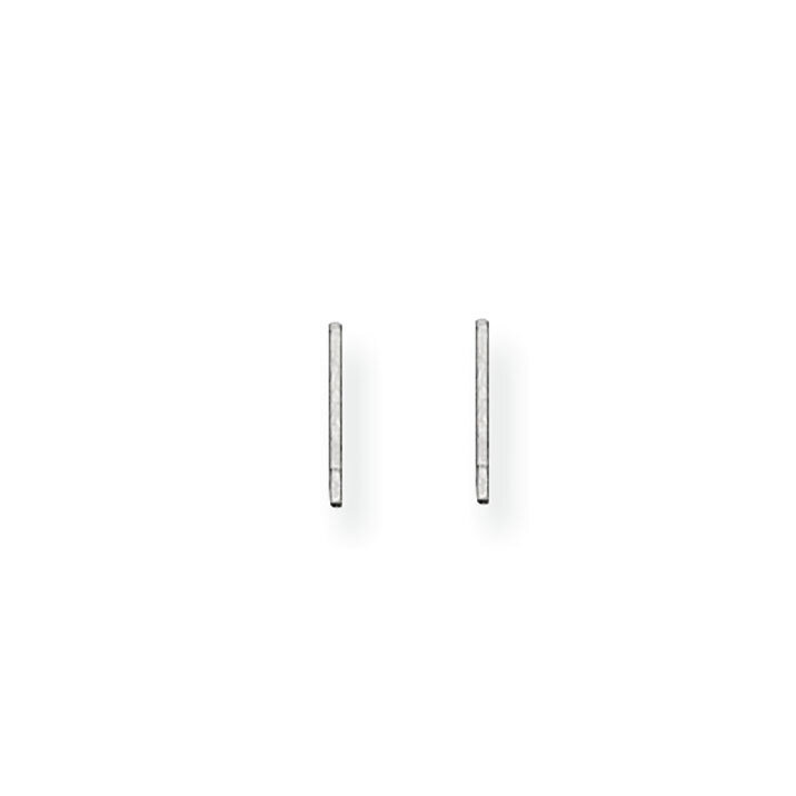 Single Notched Friction Post 10k White Gold 1W688, MPN: 1W688,