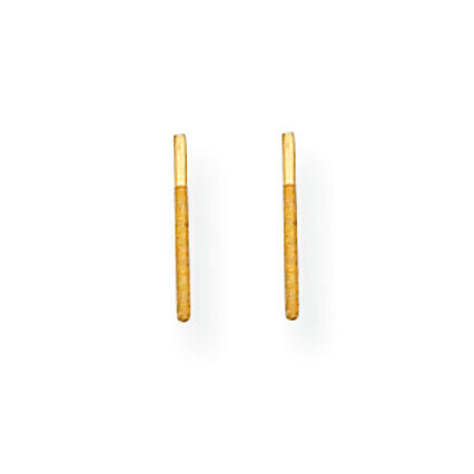 Threaded Earring Post 10k Yellow Gold 1Y669, MPN: 1Y669,