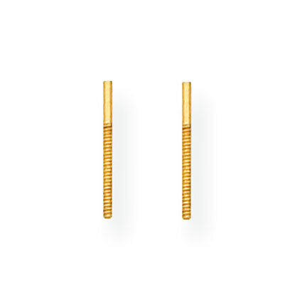 Threaded Earring Post 10k Yellow Gold 1Y675