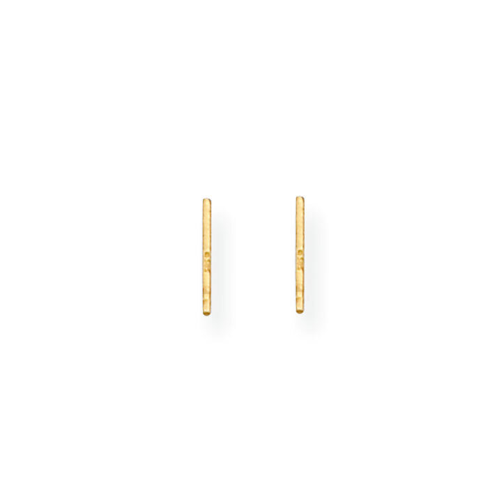 Single Notched Friction Earring Post 10k Yellow Gold 1Y688, MPN: 1Y688,