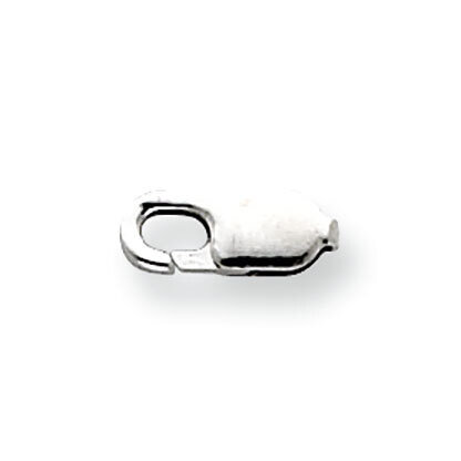 Standard Weight Lobster Clasp Setting 18k White Gold 8W1610, MPN: 8W1610,