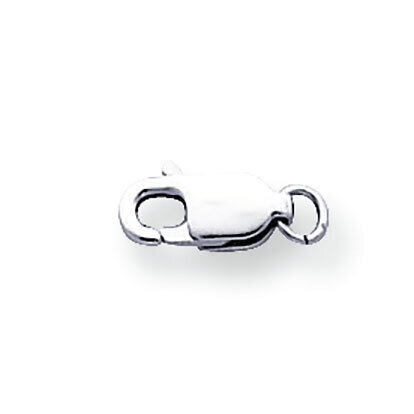 Standard Weight Lobster Clasp with Jump Ring Setting 18k White Gold 8W1617, MPN: 8W1617,