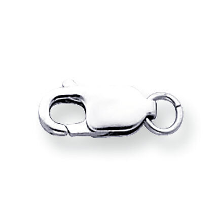 Standard Weight Lobster Clasp with Jump Ring Setting 18k White Gold 8W1619, MPN: 8W1619,